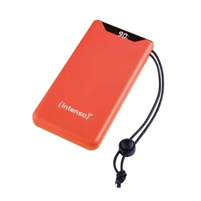 Afbeelding van Intenso F10000 Powerbank 10000 mAh Quick Charge, Power Delivery LiPo USB A, C Oranje Statusweergave