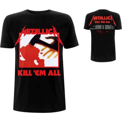 Afbeelding van Metallica Kill &#039;Em All Tracks Heren T shirt M Zwart