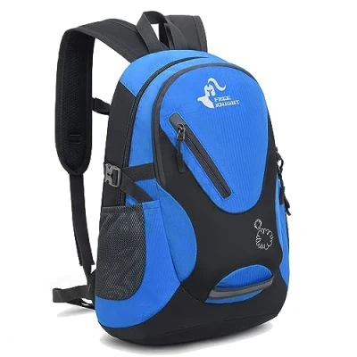 Afbeelding van Bseash Kleine wandelrugzak, 20 liter, licht, waterdicht, reisrugzak voor kinderen, meisjes, jongens, kamperen, fietsen, Blauw