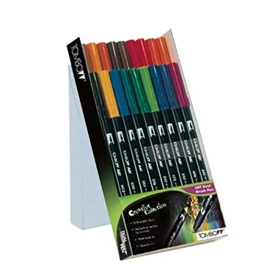 Afbeelding van TOMBOW Dual Brush Pen ABT, 18 kleuren, primaire kleuren