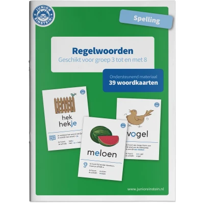 Afbeelding van Spelling Regelwoorden geschikt voor de groepen 3 tot en met 8