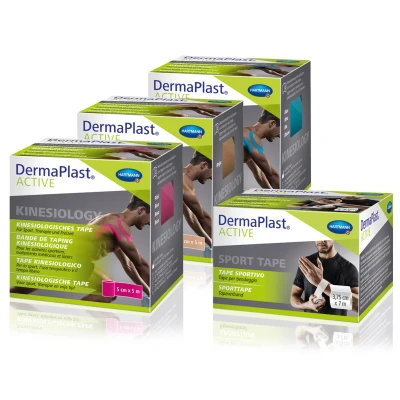 Afbeelding van DermaPlast ACTIVE Kinesiology Tape Roze Hartmann