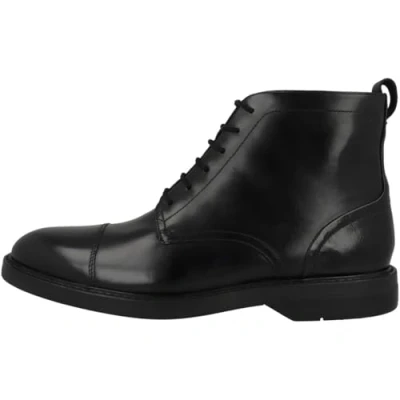 Afbeelding van Clarks Aldwin Chukka bootpet voor heren, Zwart leder