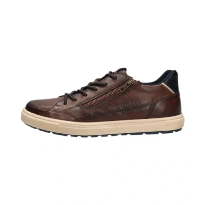 Afbeelding van bugatti Sneakers laag, Heren, Maat: 43, Marron Leer