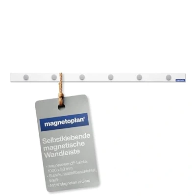 Afbeelding van Magnetoplan Magneetstrip 16271M (l x b) 100 cm 5 Wit