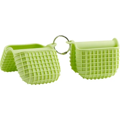 Afbeelding van tepro Garten 8333 Silikon Barbecuehandschoen Groen