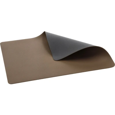 Afbeelding van BITZ Placemat 46 x 33 cm 4 stuks Wood/Titanium