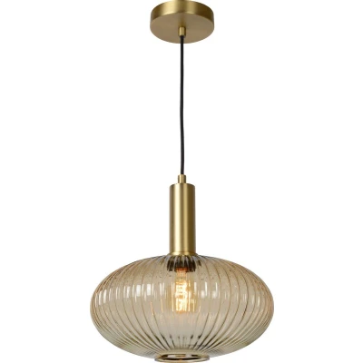 Afbeelding van Lucide Maloto hanglamp amber