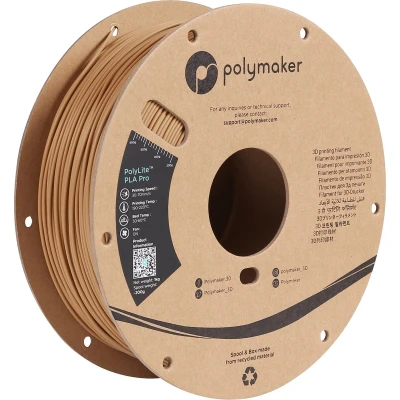 Afbeelding van Polymaker POLYLITE™ PLA PRO 3D filament Army Beige Jam free 1.75 mm 1KG