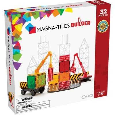 Afbeelding van Magna tiles magnetische tegels builder 32st