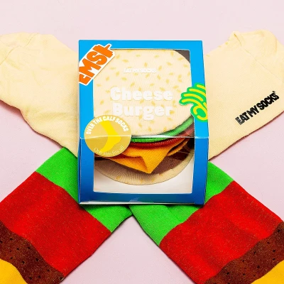 Afbeelding van Cheeseburger Sokken