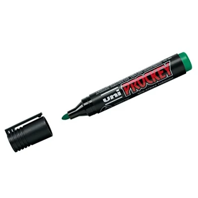 Afbeelding van Uni Ball Groene Prockey PM 122 Permanente Marker