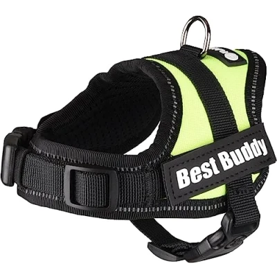 Afbeelding van Hondentuig Best Buddy Pluto Neon Groen XXXS