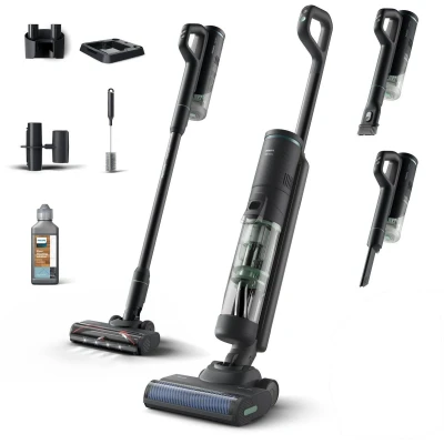 Afbeelding van Philips 7000 Series AquaTrio Snoerloze Stofzuiger &amp; Dweil XW7263/11 Stofzuigen en Dweilen in Eén Beweging