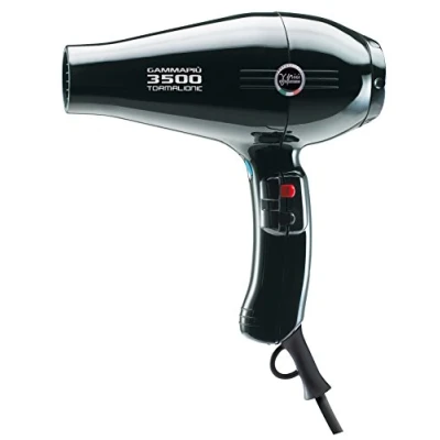 Afbeelding van Gamma Più Professionele haardroger, 3500 Power, Ionengenerator, licht, stil, krachtig, woonkamer, ionentechnologie, variabele snelheid, warmteregeling, krullend en steil haar, W 2100 2500 stekker
