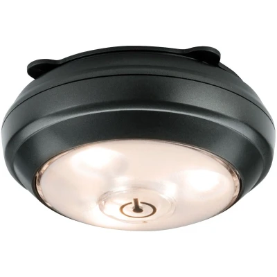 Afbeelding van Paulmann LED kastverlichting ButtonLED antraciet 3x1,5V AAA