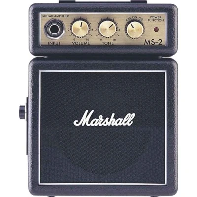 Image de Mini ampli marshall ms2 2w noir