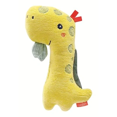 Afbeelding van Fehn 051094 Dino speelgoed om te rammelen, piepen en spelen, een trouwe metgezel voor baby&#039;s kinderen vanaf 0 maanden