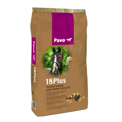 Afbeelding van Pavo Senior 18plus Paardenvoer 15 kg