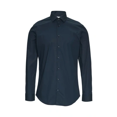 Afbeelding van s.Oliver Black Label Zakelijk overhemd, Heren, Maat: 39, Navy