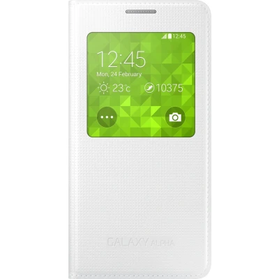 Afbeelding van EF CG850BWEGWW Samsung Smartview Cover Galaxy Alpha White