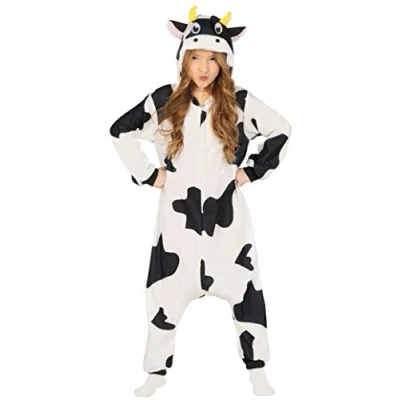 Afbeelding van Fiestas Guirca Onesie Koe 10 12 jaar