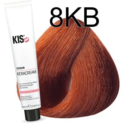 Afbeelding van KIS KeraCream Color 100 ml 8KB Licht Koper Blond
