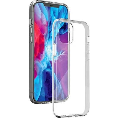 Afbeelding van Bigben Connected, Hoesje Geschikt voor Apple iPhone 12 Pro Max Zacht en dun, Transparant
