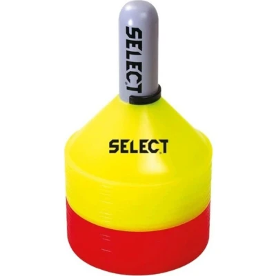 Afbeelding van Select (24 Pcs) Markeringshoedjes Fluogeel / Fluorood Maat: UNI