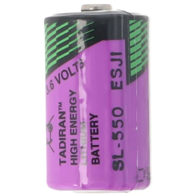 Afbeelding van Tadiran LTC SL 550 / S, fabricage nr.: 1110550100, lithium thionylchloride batterij 1 2AA
