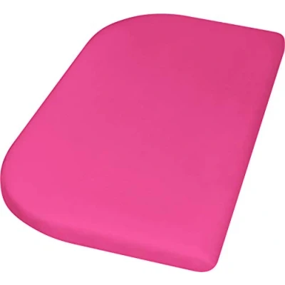 Afbeelding van Playshoes Hoeslaken katoen voor bijzetbed 89 x 51 cm roze
