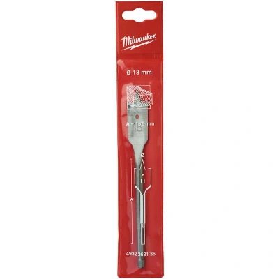 Afbeelding van MILWAUKEE 4932363136 platte boor FB 18x152mm