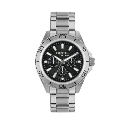 Afbeelding van Breil Chronograaf, Heren, Maat: One Size, Black grey