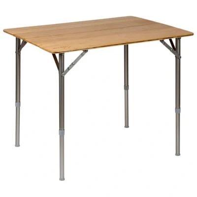 Image de Bo Camp Table de camping pliable Suffolk 80x60 cm Bambou