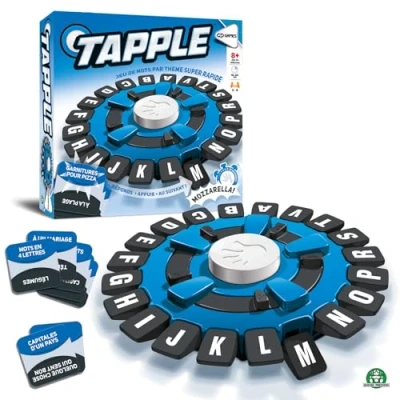 Afbeelding van Tapple, Elektronisch woordspel, snelheid en denken, 2 tot 8 spelers, voor kinderen vanaf jaar, TAP01