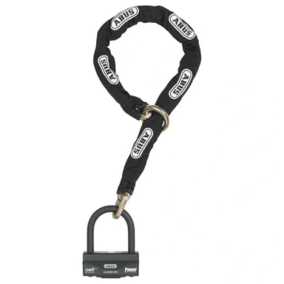 Afbeelding van ABUS Beugelslot met ketting 12x120mm 4500gr dubbele vergrendeling