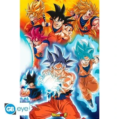 Image de Poster Maxi Dragon Ball Super Transformations