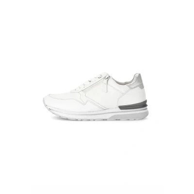 Afbeelding van Gabor Lage sneakers voor dames, zilverwit 51, 37 EU