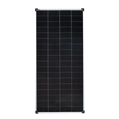 Afbeelding van enjoy solar Mono Monokristallijn zonnepaneel 200 W 36 V Ideaal voor 24 tuinhuisvesting Balkoncentrale camper, caravan (mono V)