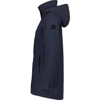 Afbeelding van Icepeak ALNA Regenjas, Dames, Maat: 36, Dark blue