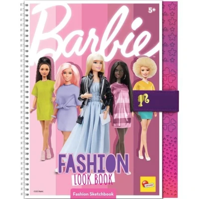 Afbeelding van Boek Lisciani Giochi Fashion Look Book Barbie