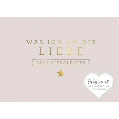 Afbeelding van Was ich an dir liebe Adventskalender