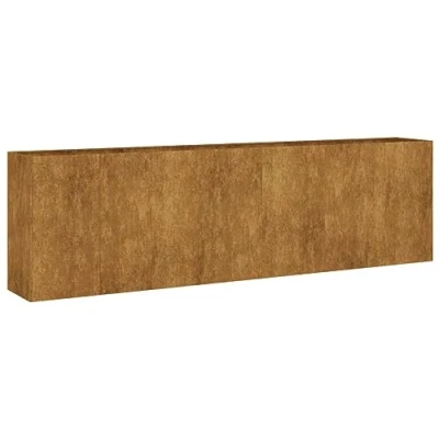 Afbeelding van Plantenbak verhoogd 280x40x80 cm cortenstaal