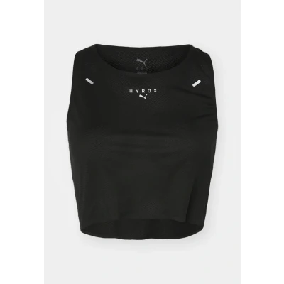 Afbeelding van Puma Hyrox Ultraspun CROP TANK Top, Dames, Maat: XL, Black