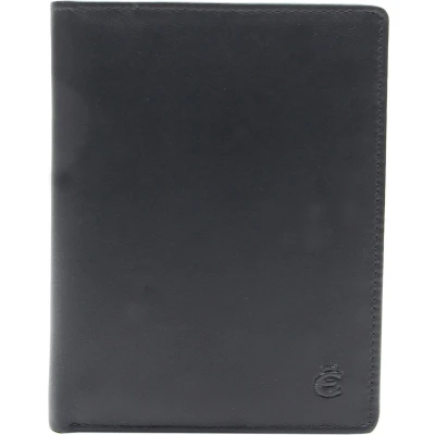 Afbeelding van Esquire Portemonnee Logo Billfold Wallet Black Zwart