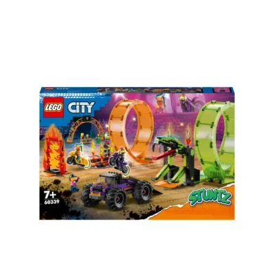 Afbeelding van Lego City Stuntz 60339 Double Loop Stunt Arena