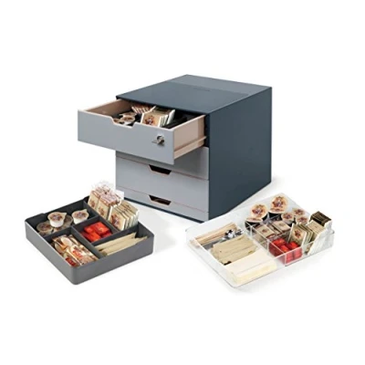 Afbeelding van Coffee Point Box Durable 3385 58 antraciet lichtgrijs