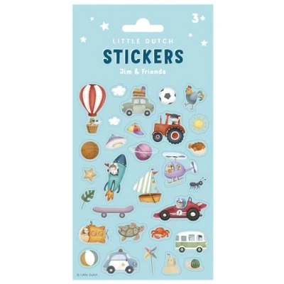 Afbeelding van Little dutch stickers jim and friends
