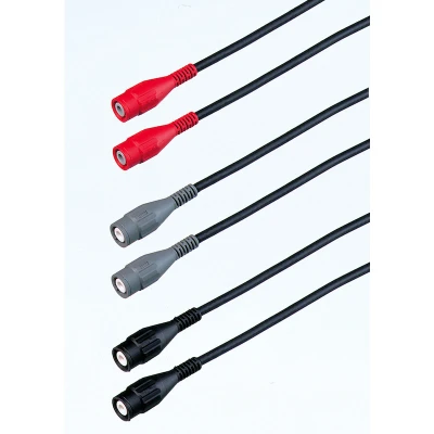 Afbeelding van Fluke PM9092 BNC meetsnoerenset 0.50 m Rood, Zwart, Grijs