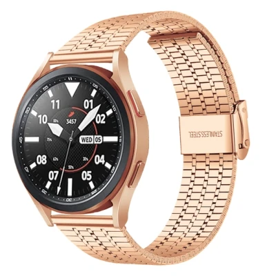 Afbeelding van Stalen bandje Champagne goud Xiaomi Redmi Watch 5 Active / Lite